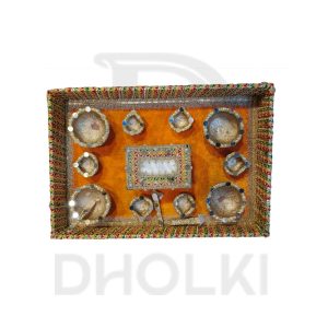 Mehndi Thaal with pots