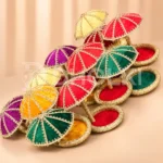 Decorated Umbrellas