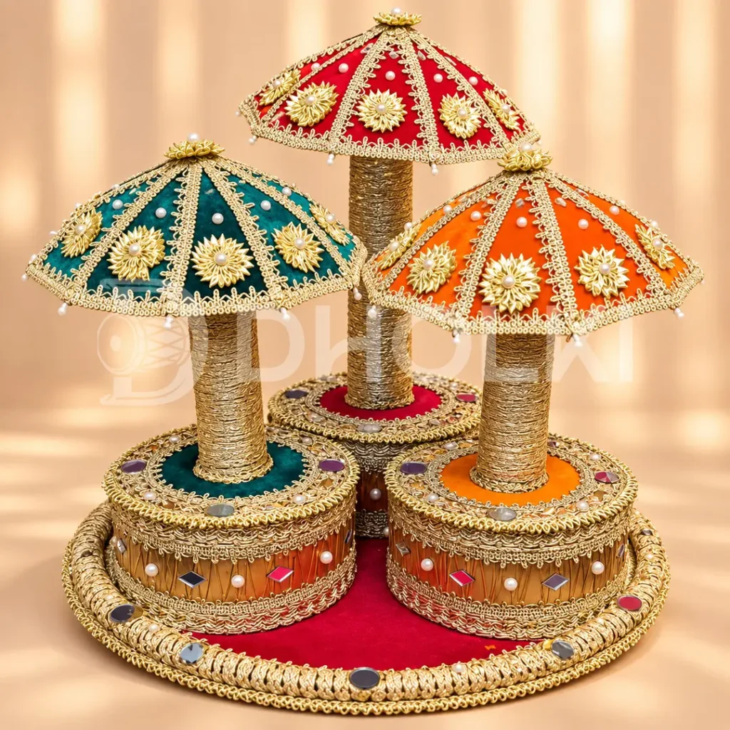 Decorated Umbrellas