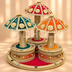 Decorated Umbrellas