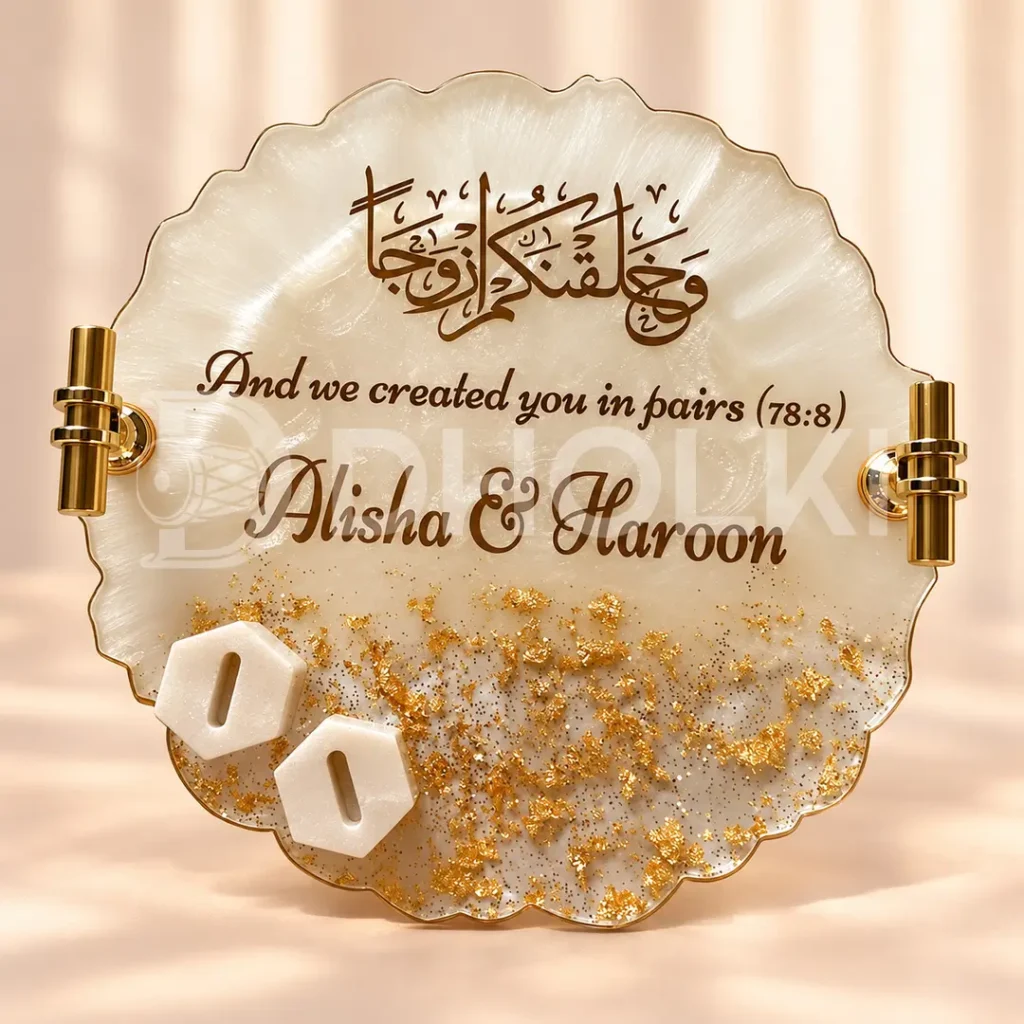 Nikah Ring Tray